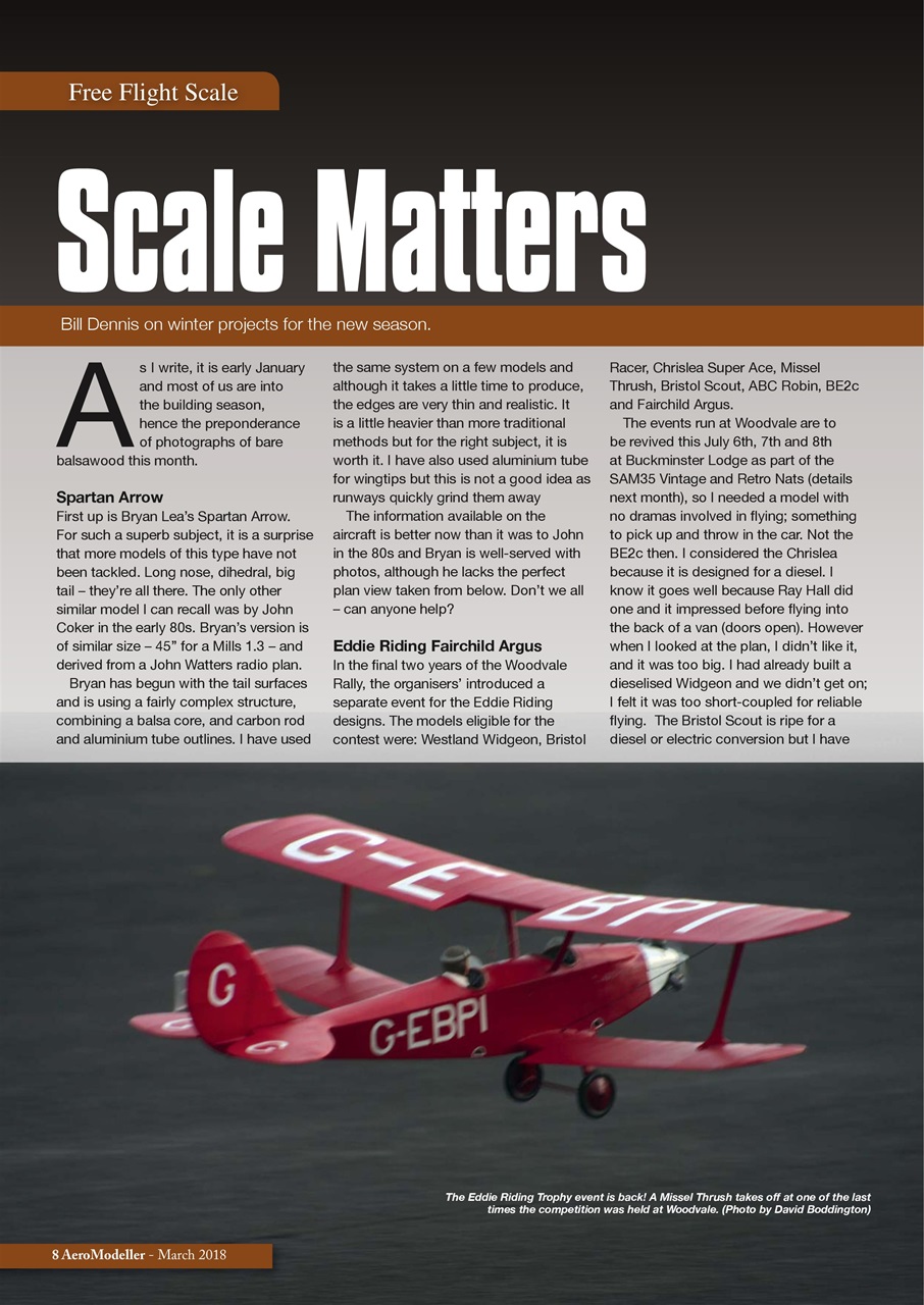AeroModeller Preview Pages