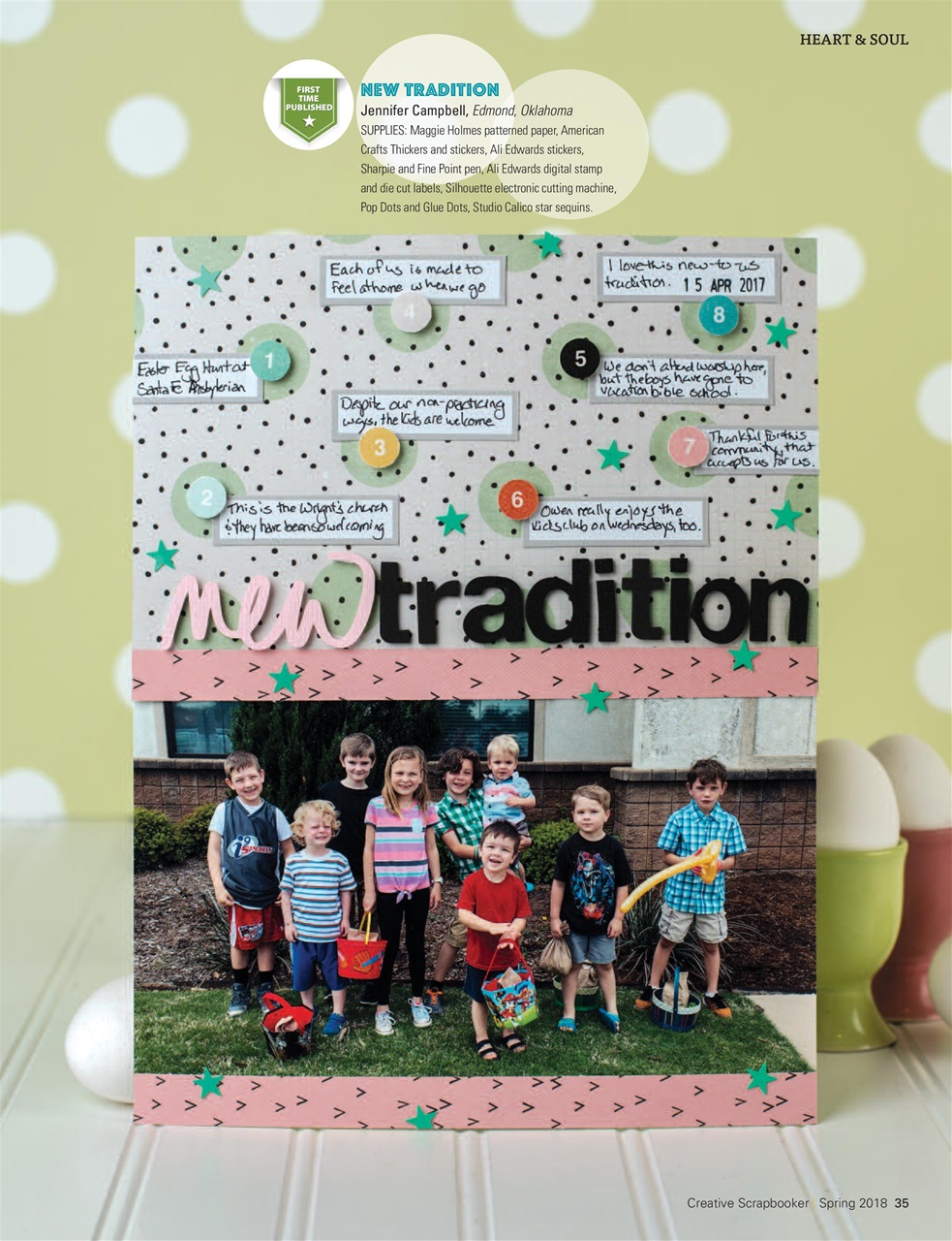 Creative Scrapbooker Preview Pages