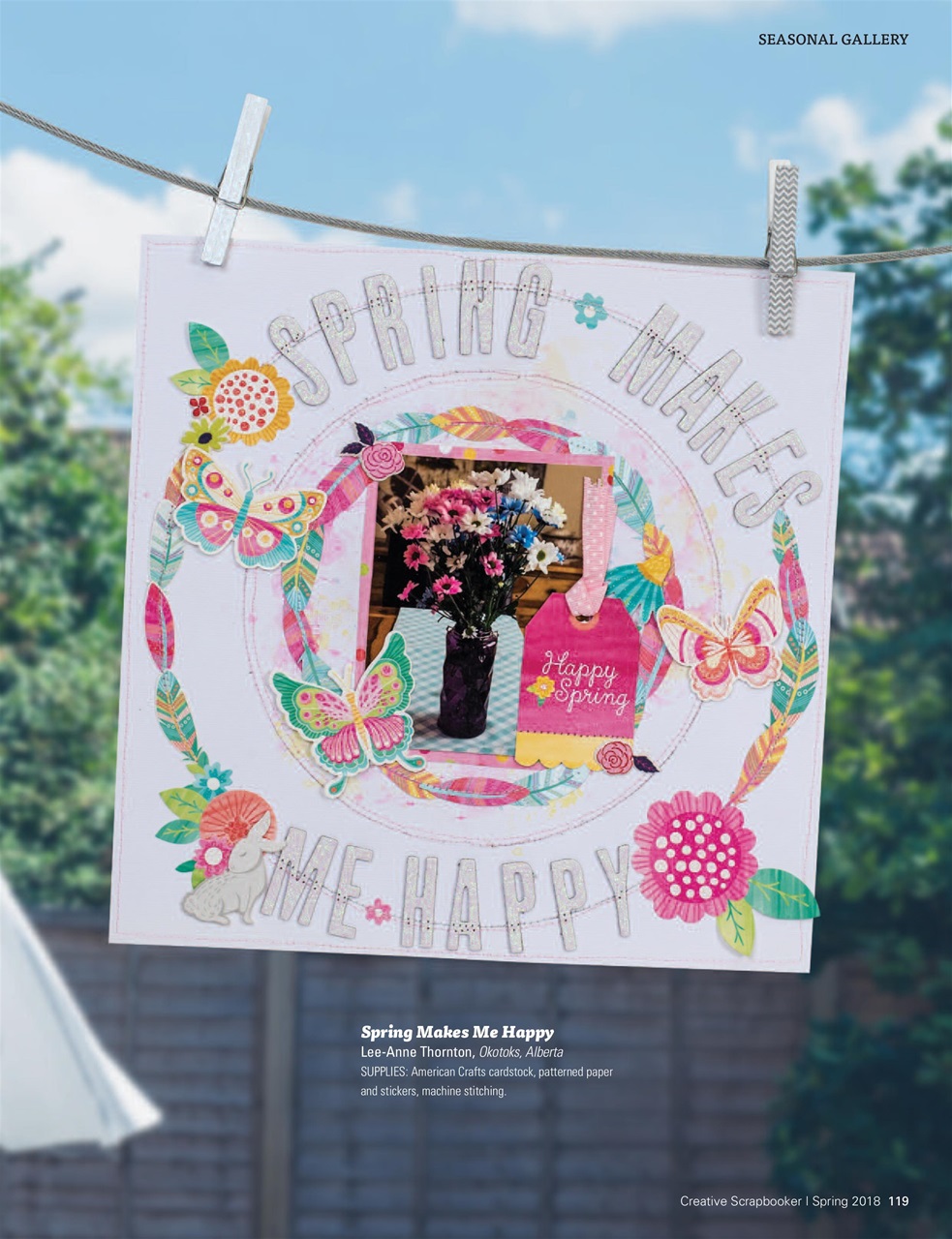 Creative Scrapbooker Preview Pages