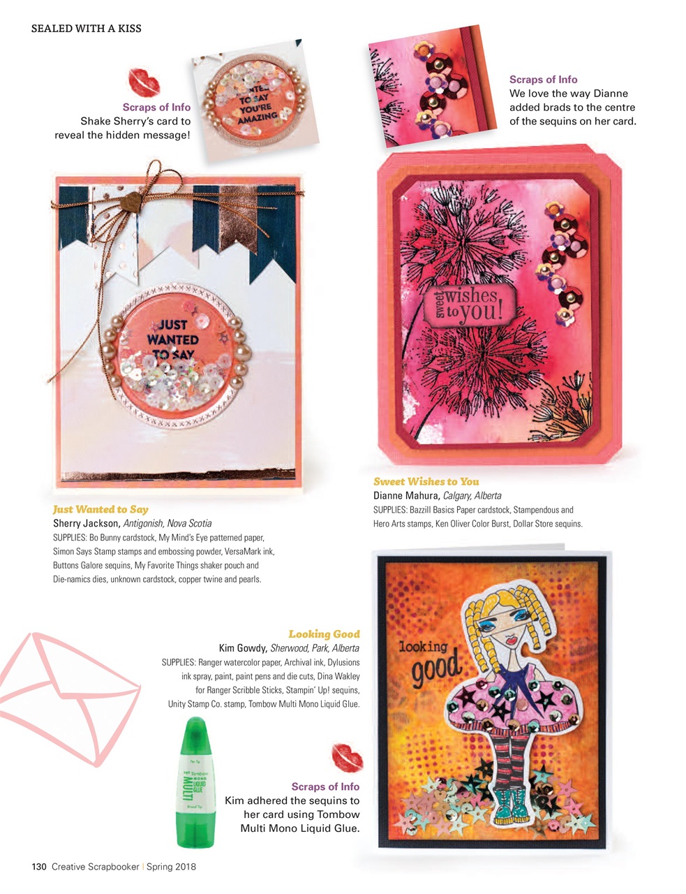 Creative Scrapbooker Preview Pages