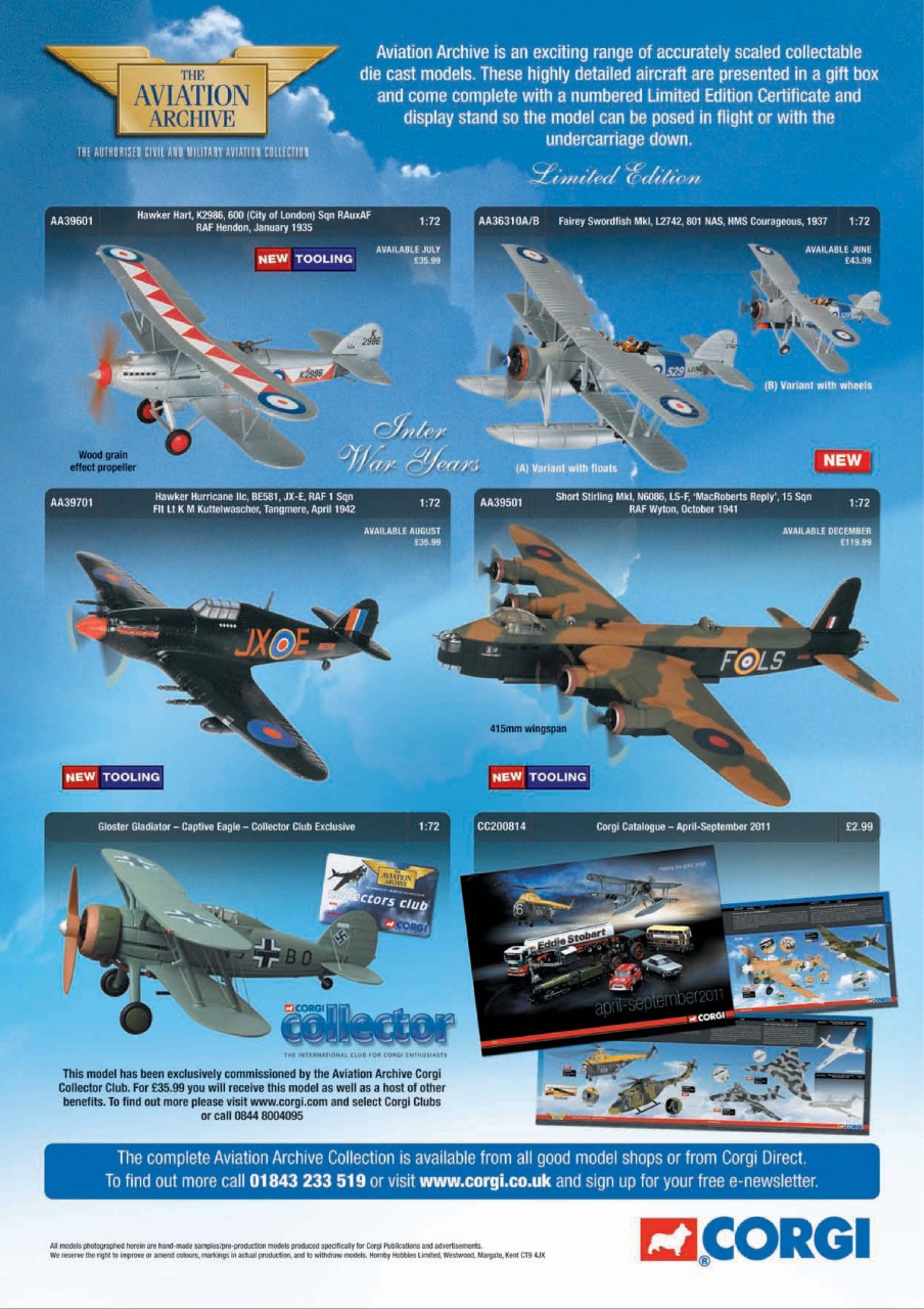 Classic Aircraft Preview Pages