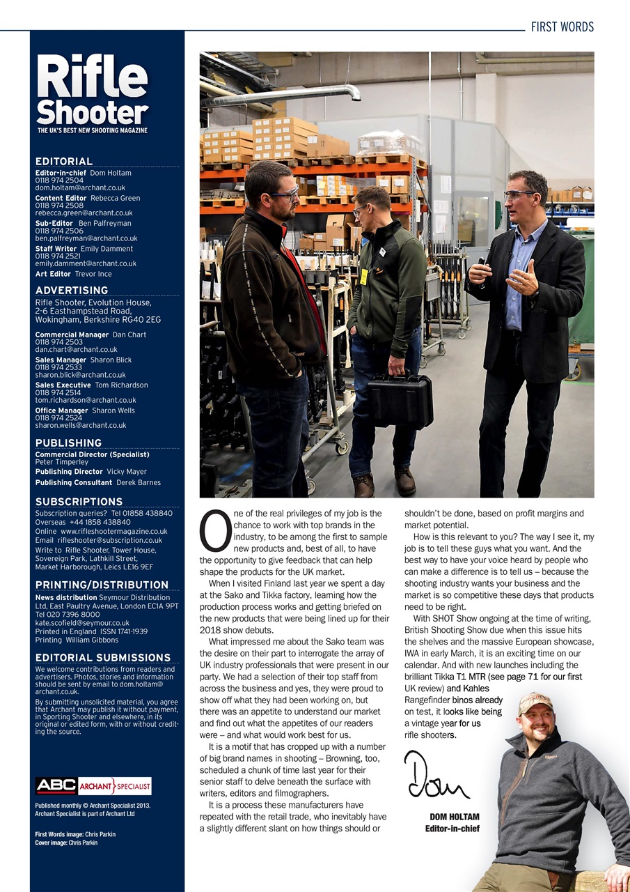 Rifle Shooter Preview Pages