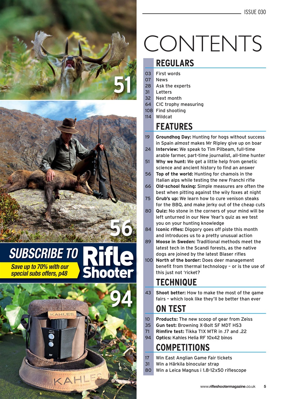 Rifle Shooter Preview Pages