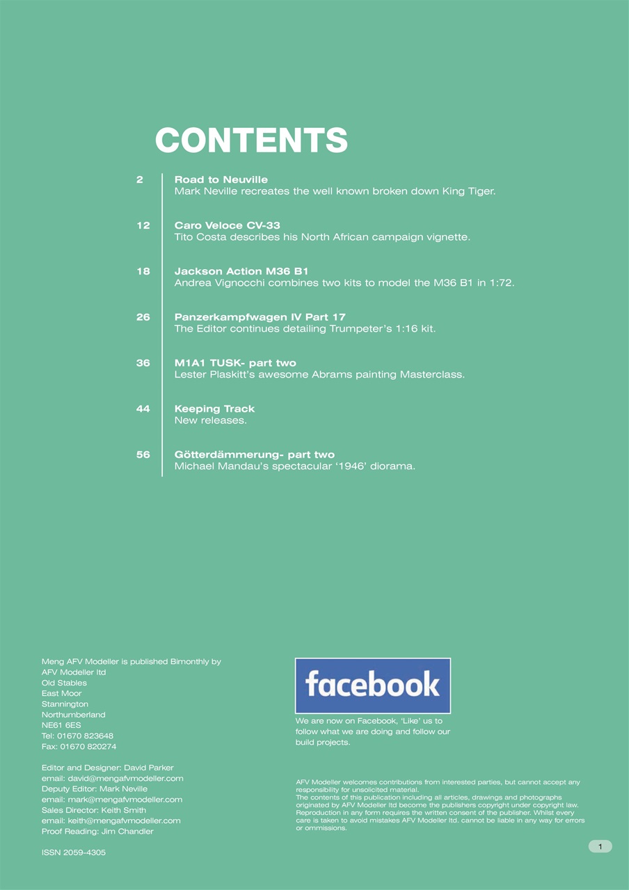 Meng AFV Modeller Preview Pages