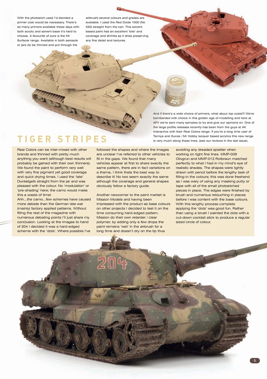 Meng AFV Modeller Preview Pages