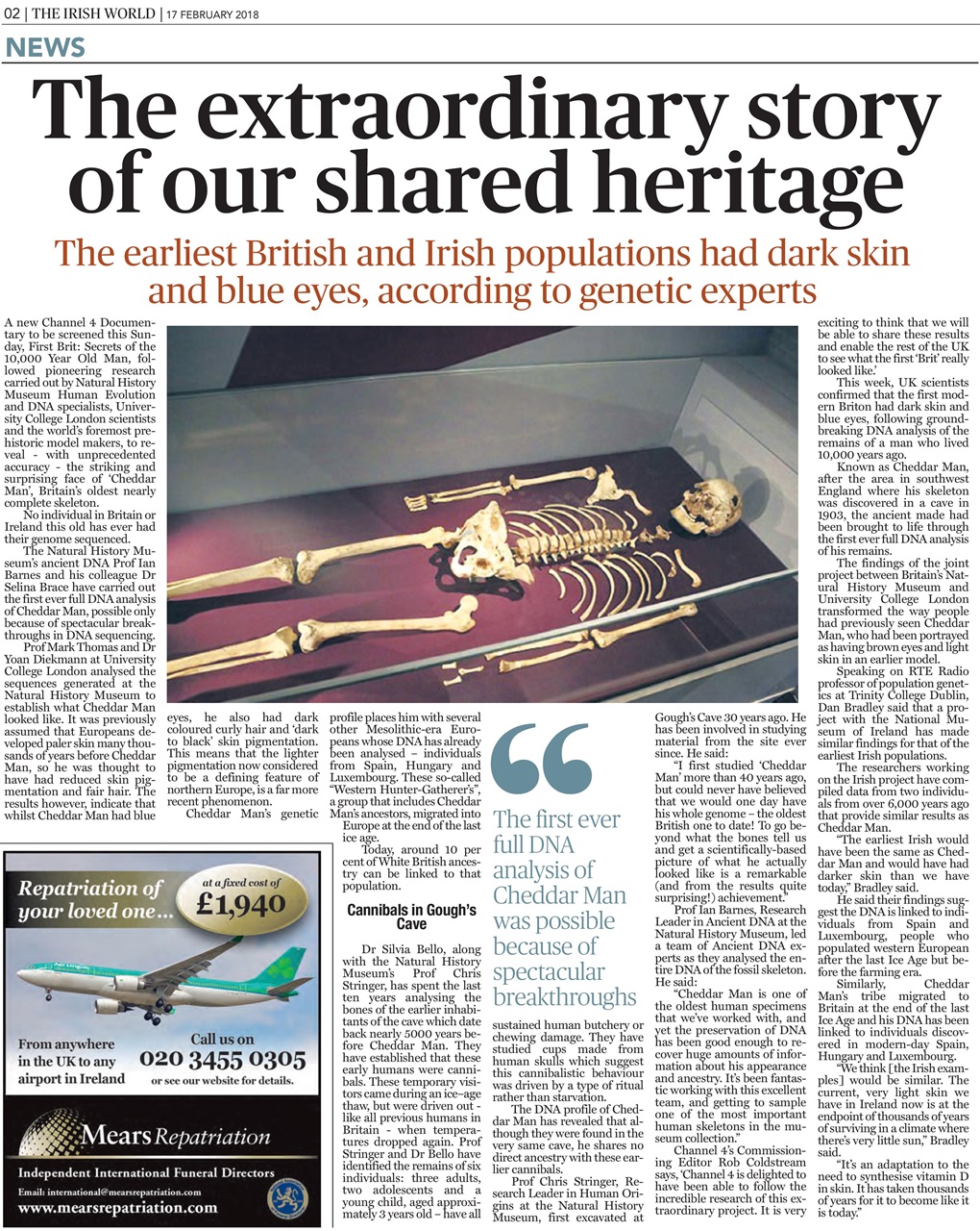 Irish World Preview Pages