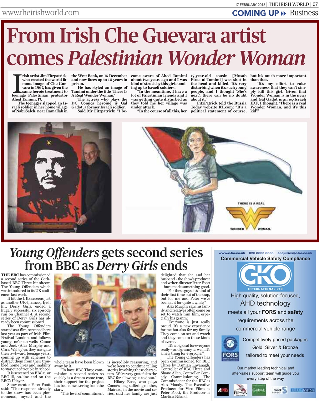 Irish World Preview Pages