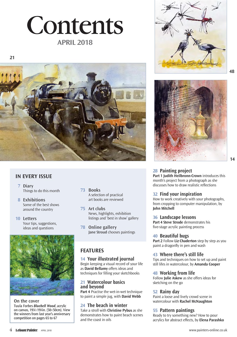 Leisure Painter & The Artist Preview Pages
