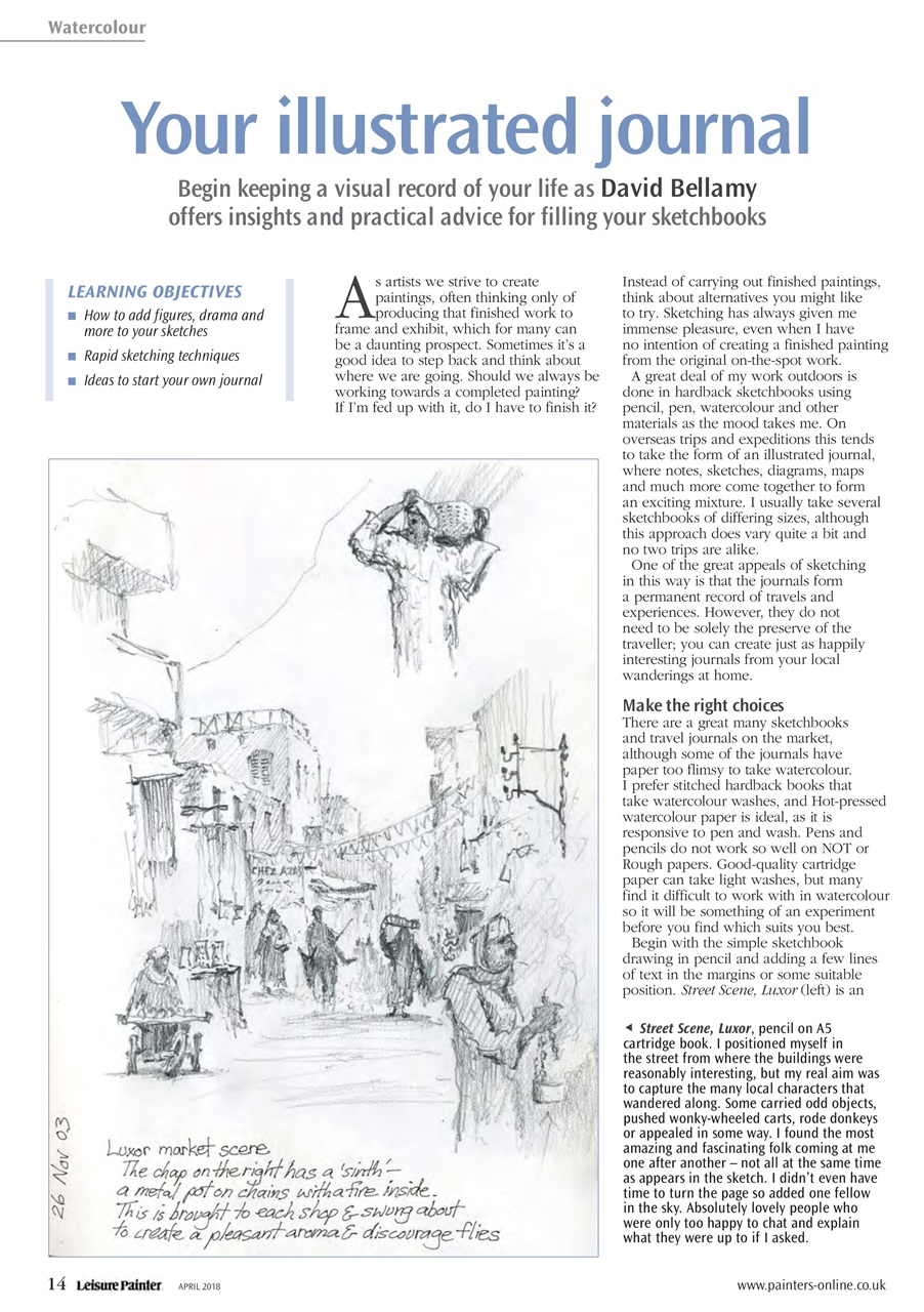 Leisure Painter & The Artist Preview Pages