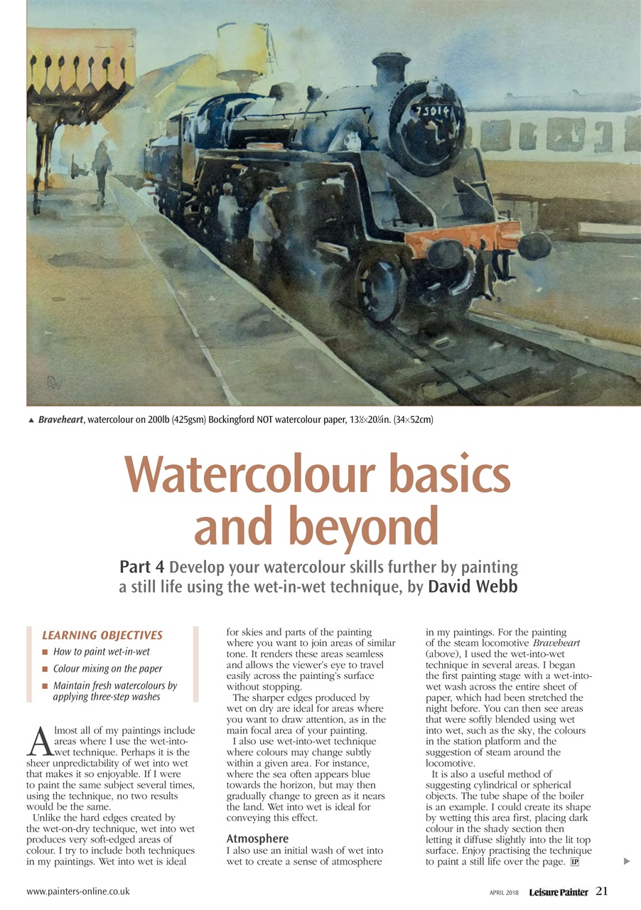 Leisure Painter & The Artist Preview Pages
