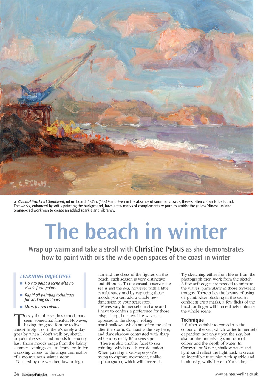 Leisure Painter & The Artist Preview Pages