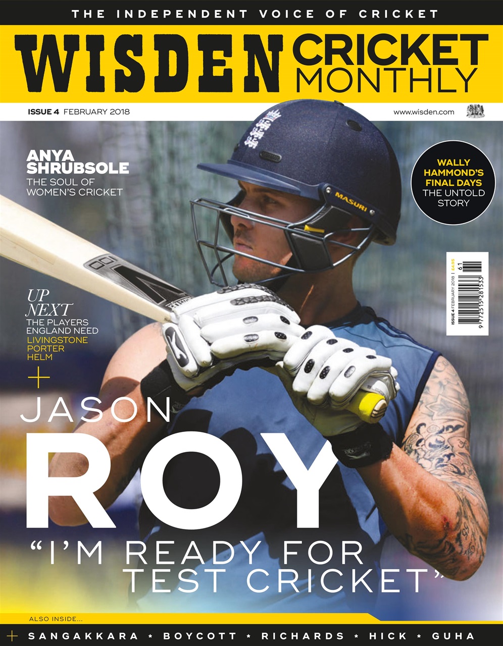 Wisden Cricket Monthly Preview Pages
