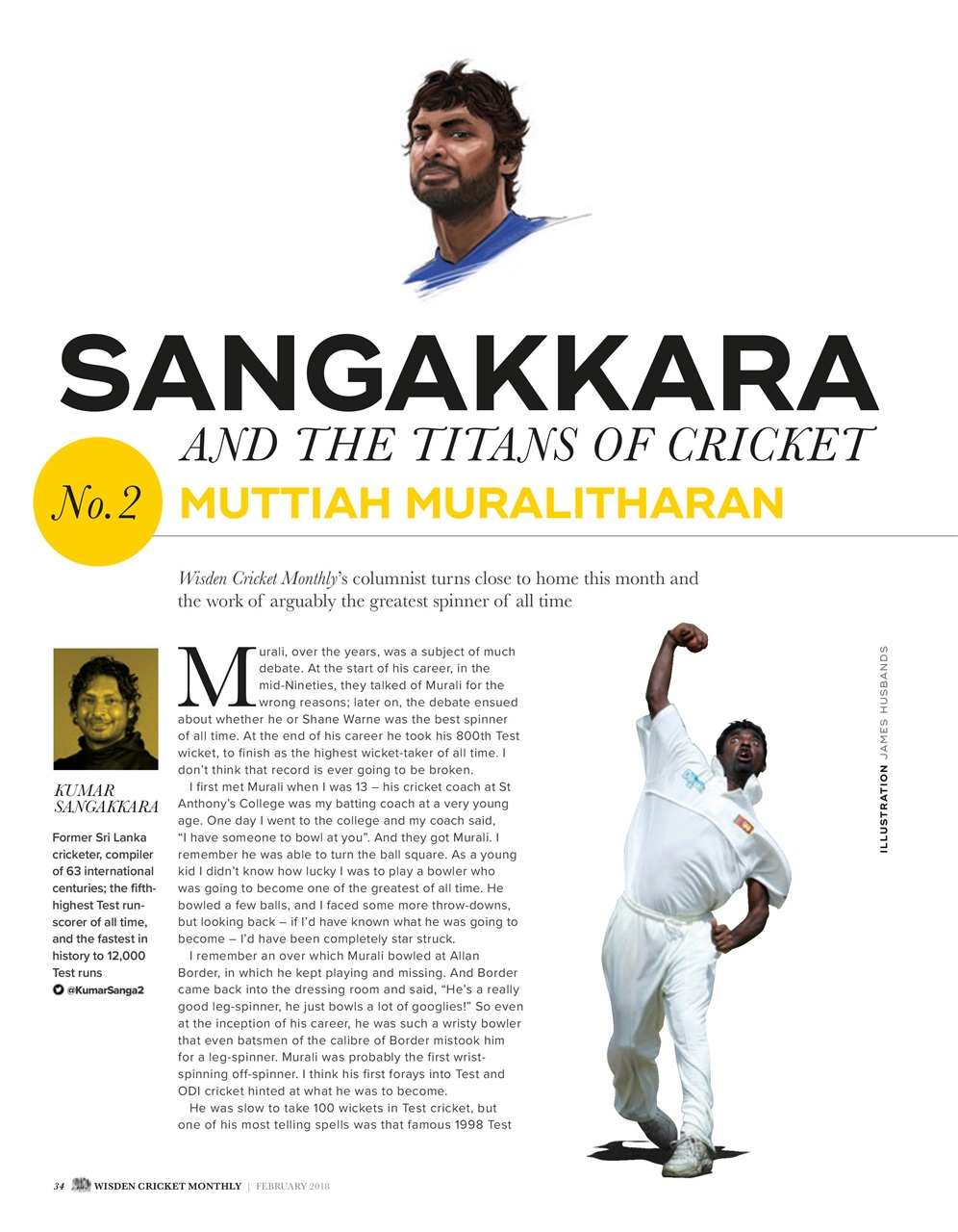 Wisden Cricket Monthly Preview Pages