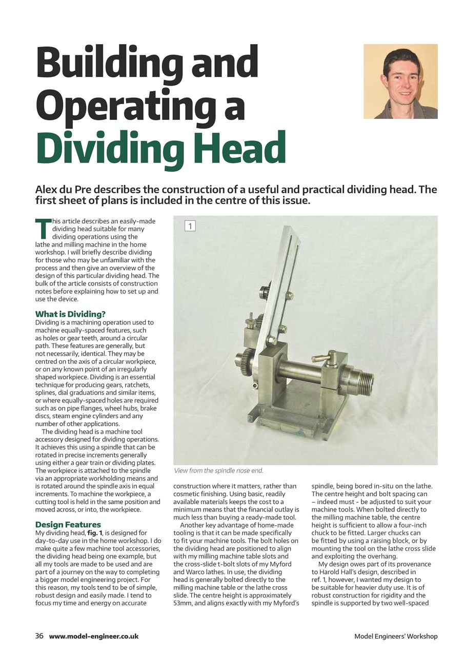 Model Engineer & Workshop Magazine Preview Pages