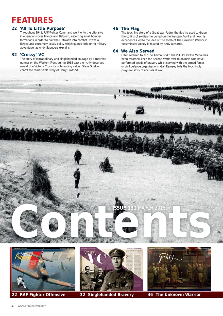 Britain at War Magazine Preview Pages