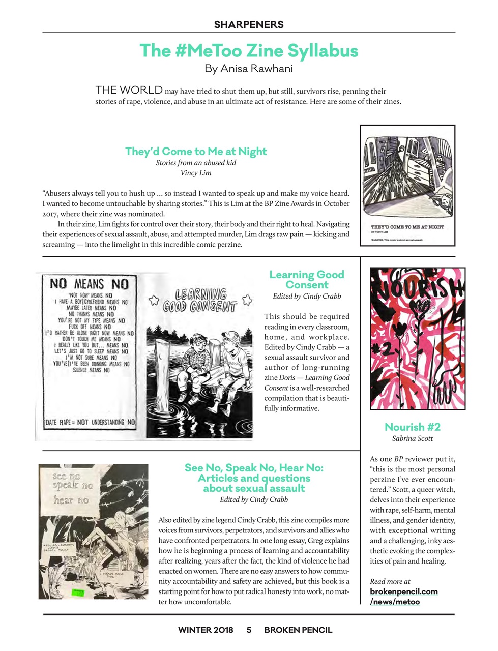 Broken Pencil Preview Pages