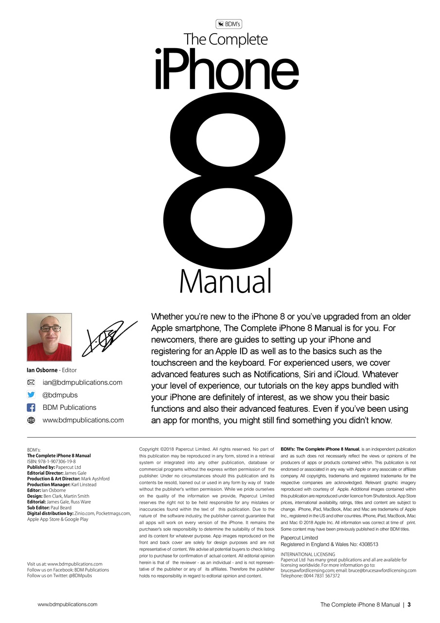 Essential Apple User Preview Pages