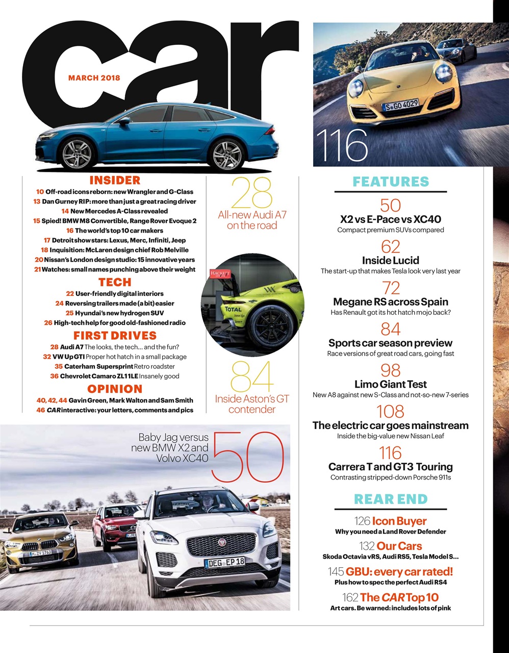 Car Preview Pages