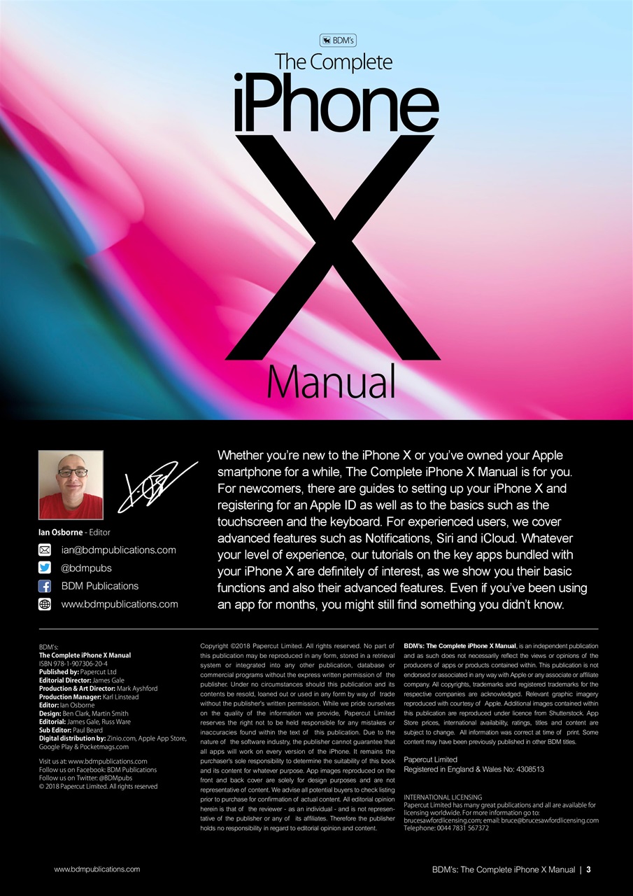 Essential Apple User Preview Pages