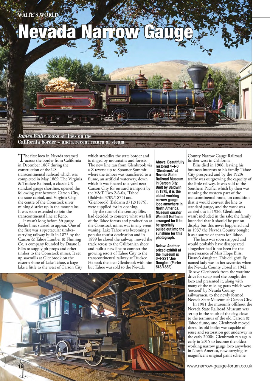 Narrow Gauge World Preview Pages