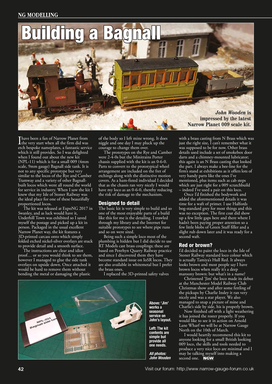 Narrow Gauge World Preview Pages