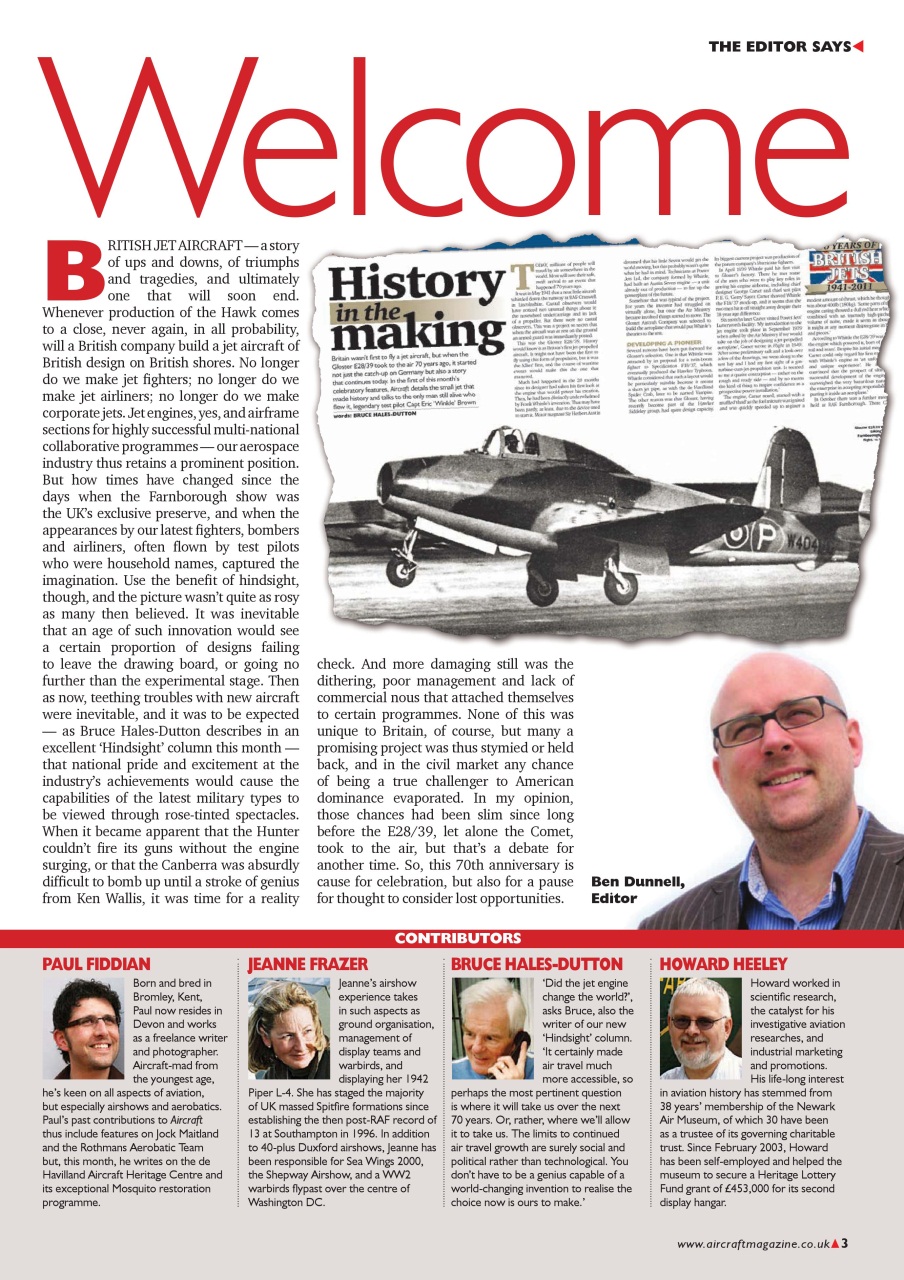 Classic Aircraft Preview Pages