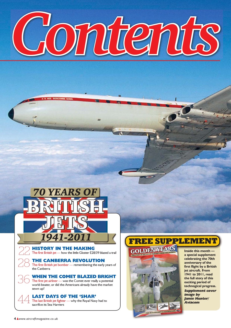 Classic Aircraft Preview Pages
