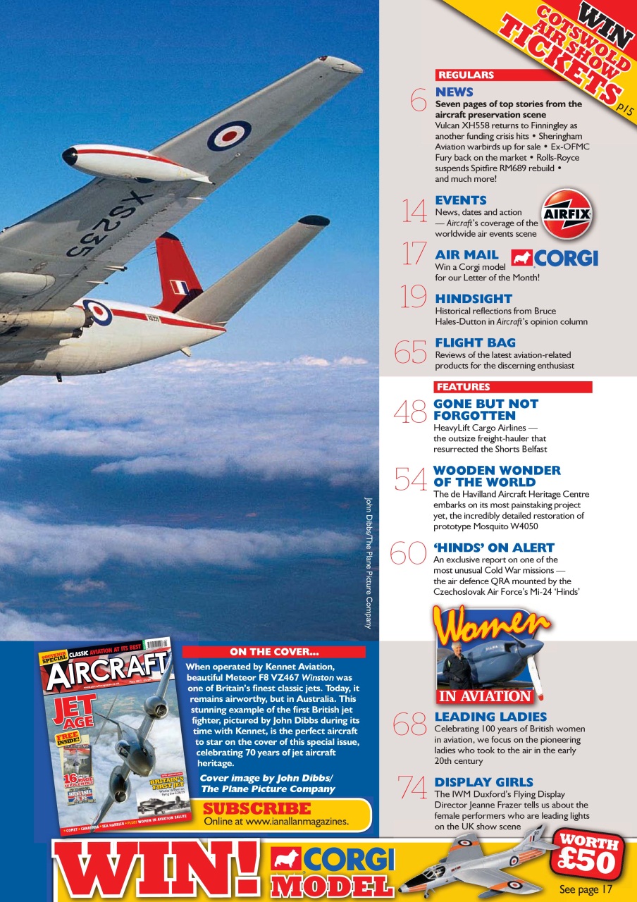 Classic Aircraft Preview Pages