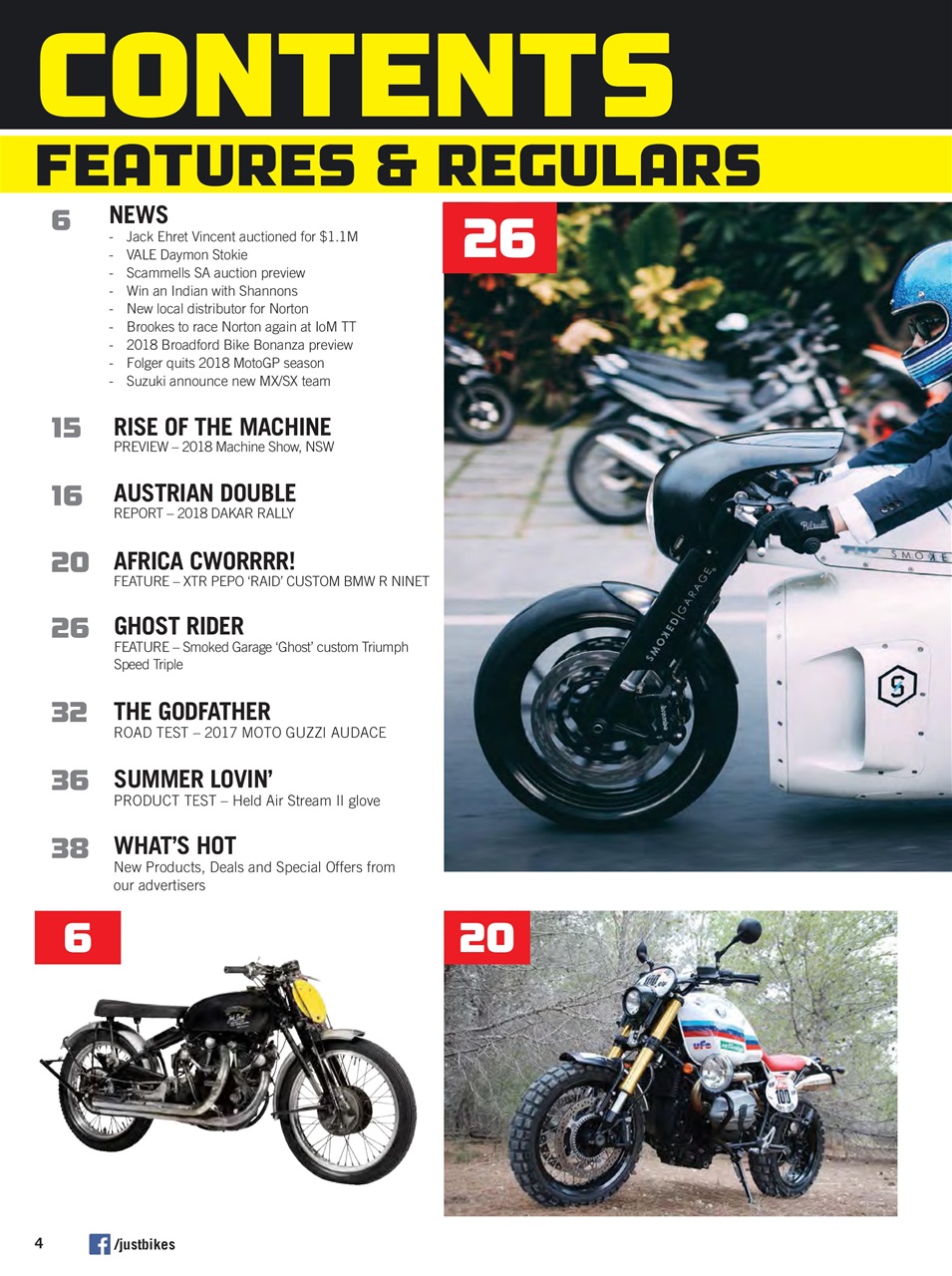 JUST BIKES Preview Pages