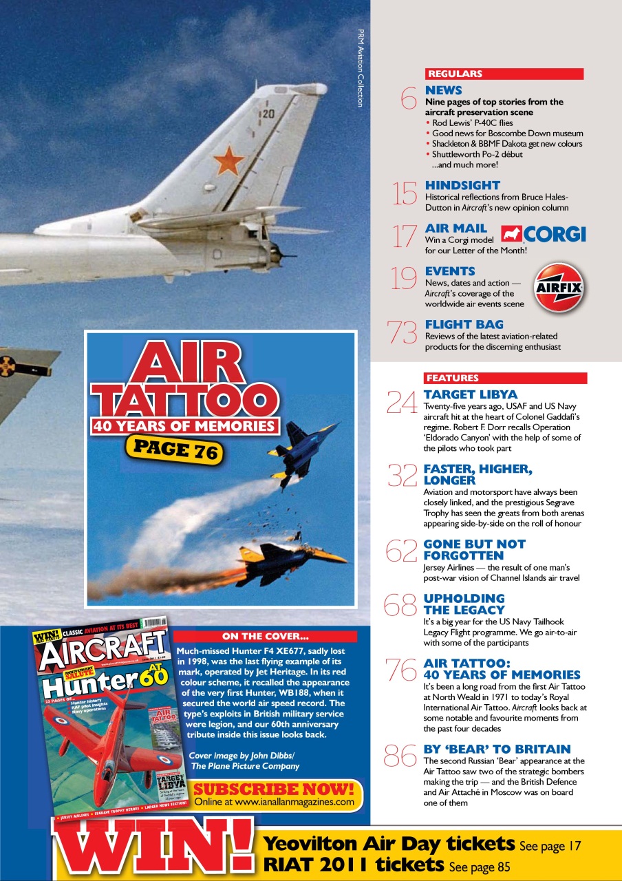Classic Aircraft Preview Pages