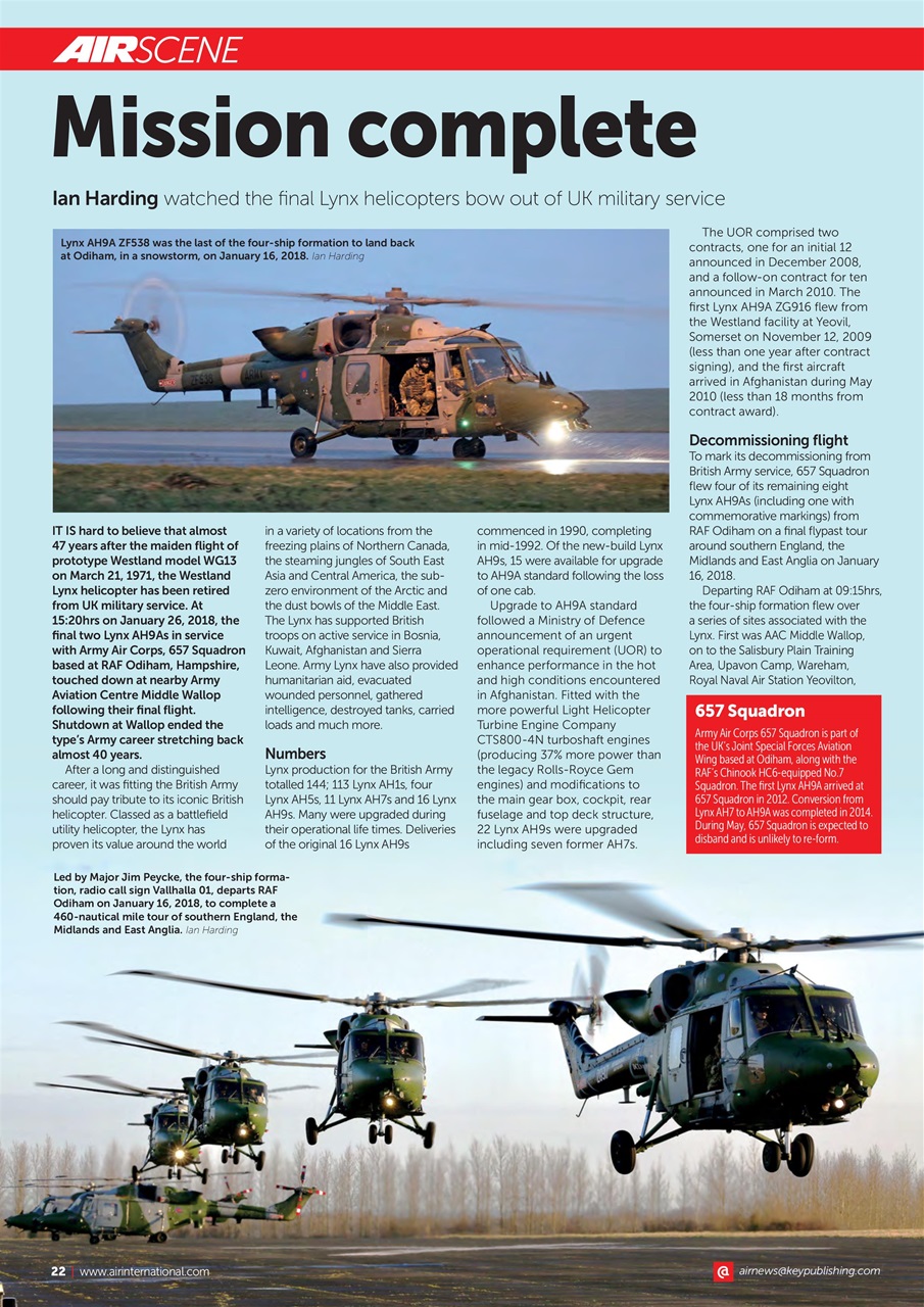AIR International Preview Pages