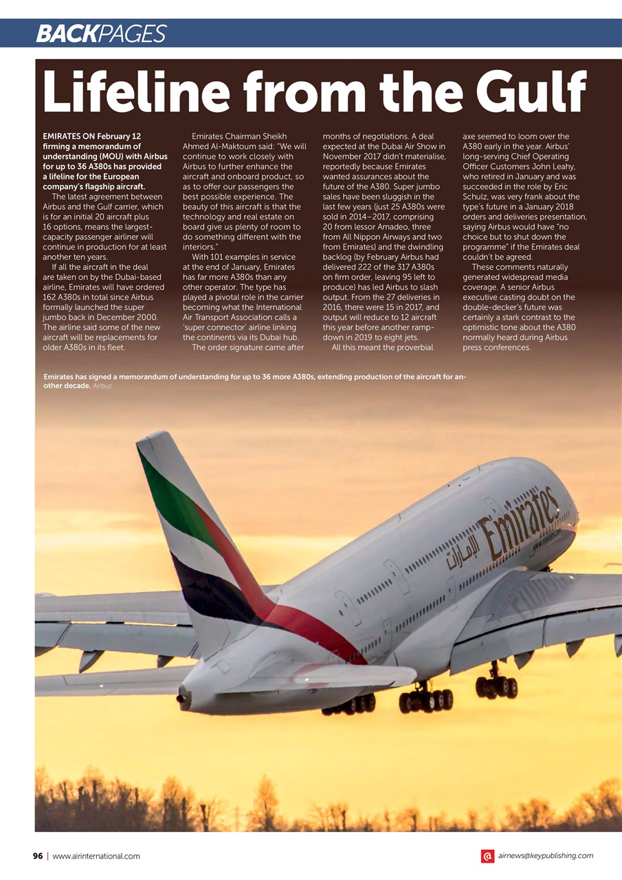 AIR International Preview Pages