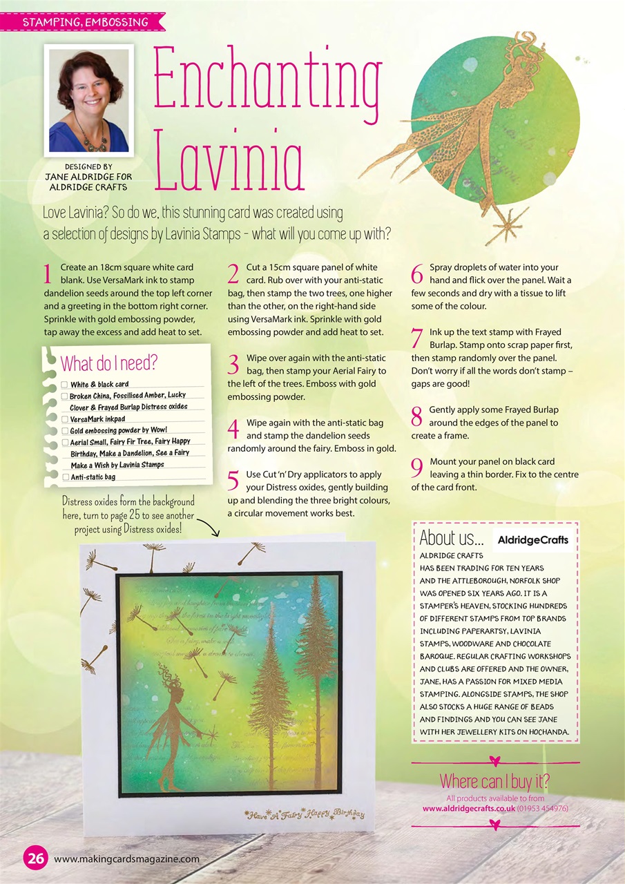 Making Cards & Papercraft Preview Pages