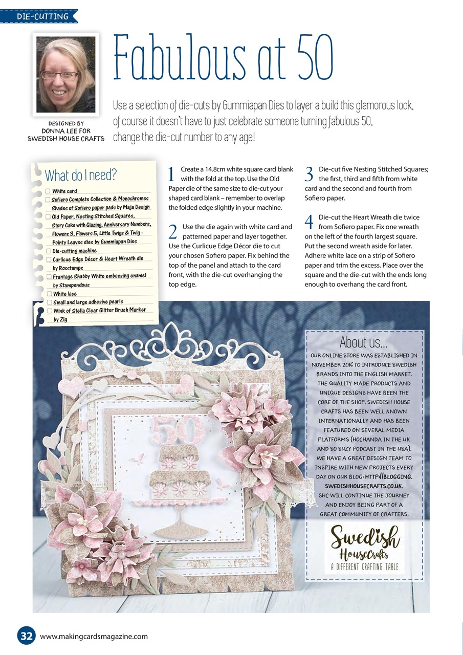 Making Cards & Papercraft Preview Pages