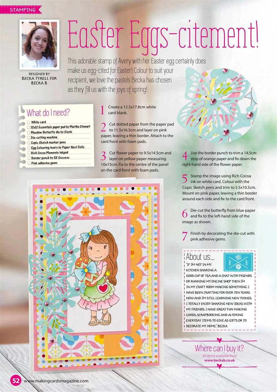 Making Cards & Papercraft Preview Pages