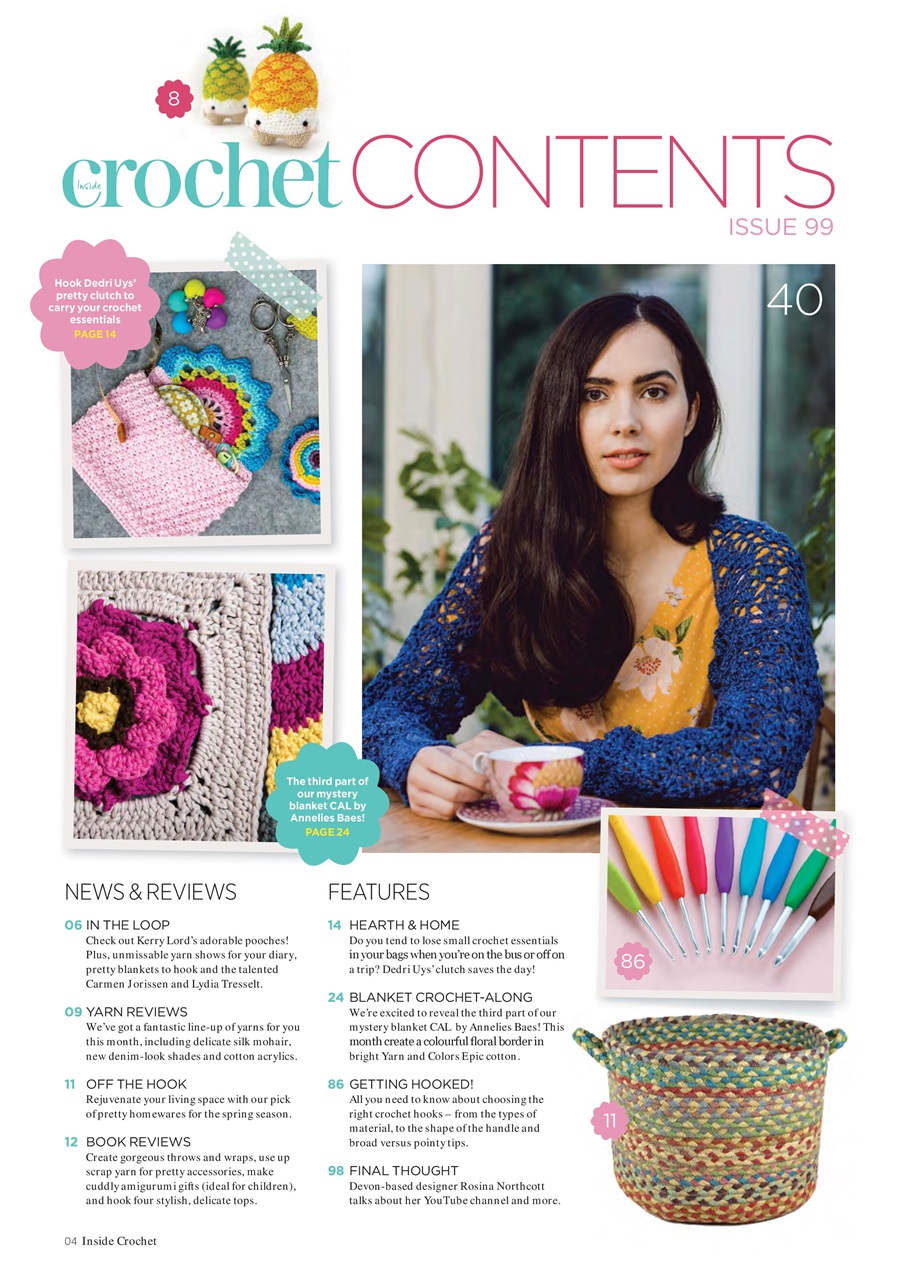 Inside Crochet Preview Pages