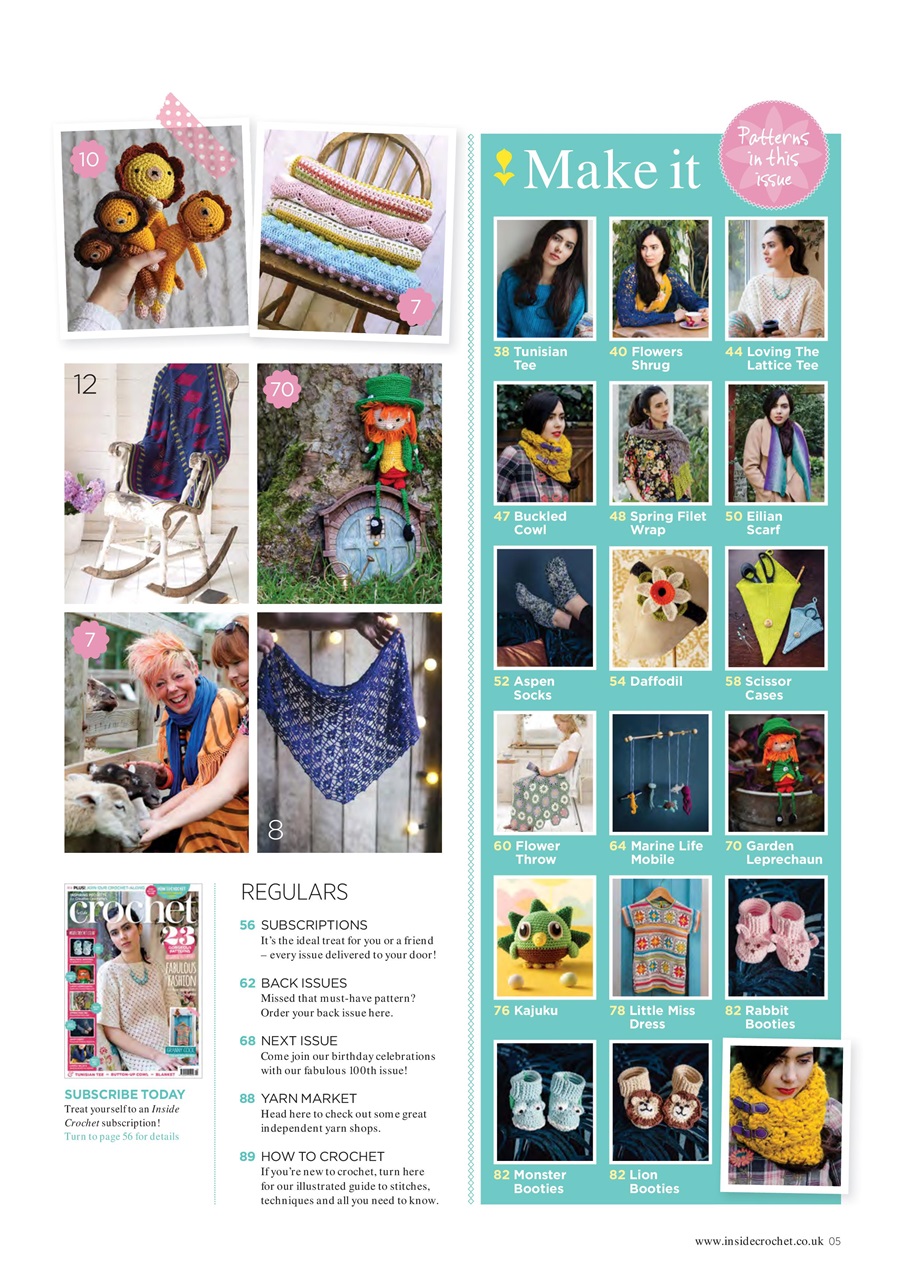 Inside Crochet Preview Pages