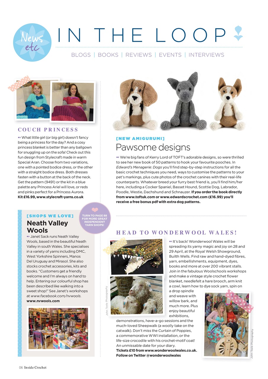 Inside Crochet Preview Pages