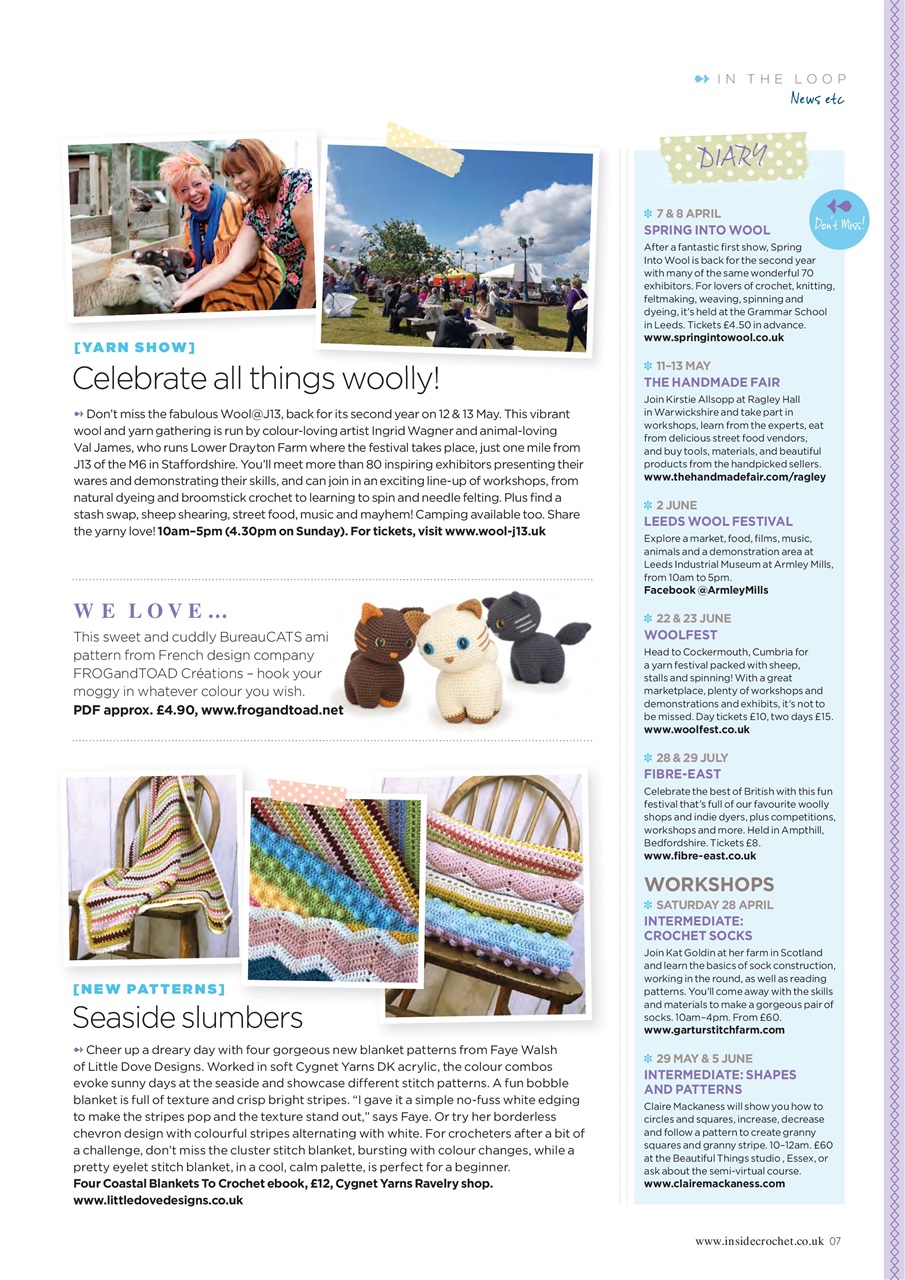 Inside Crochet Preview Pages