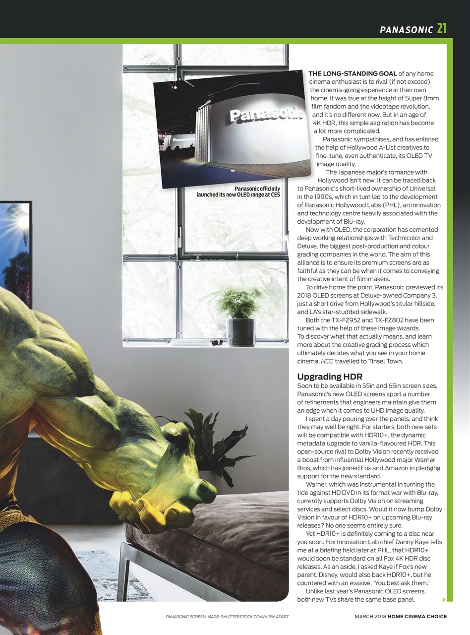 Home Cinema Choice Preview Pages