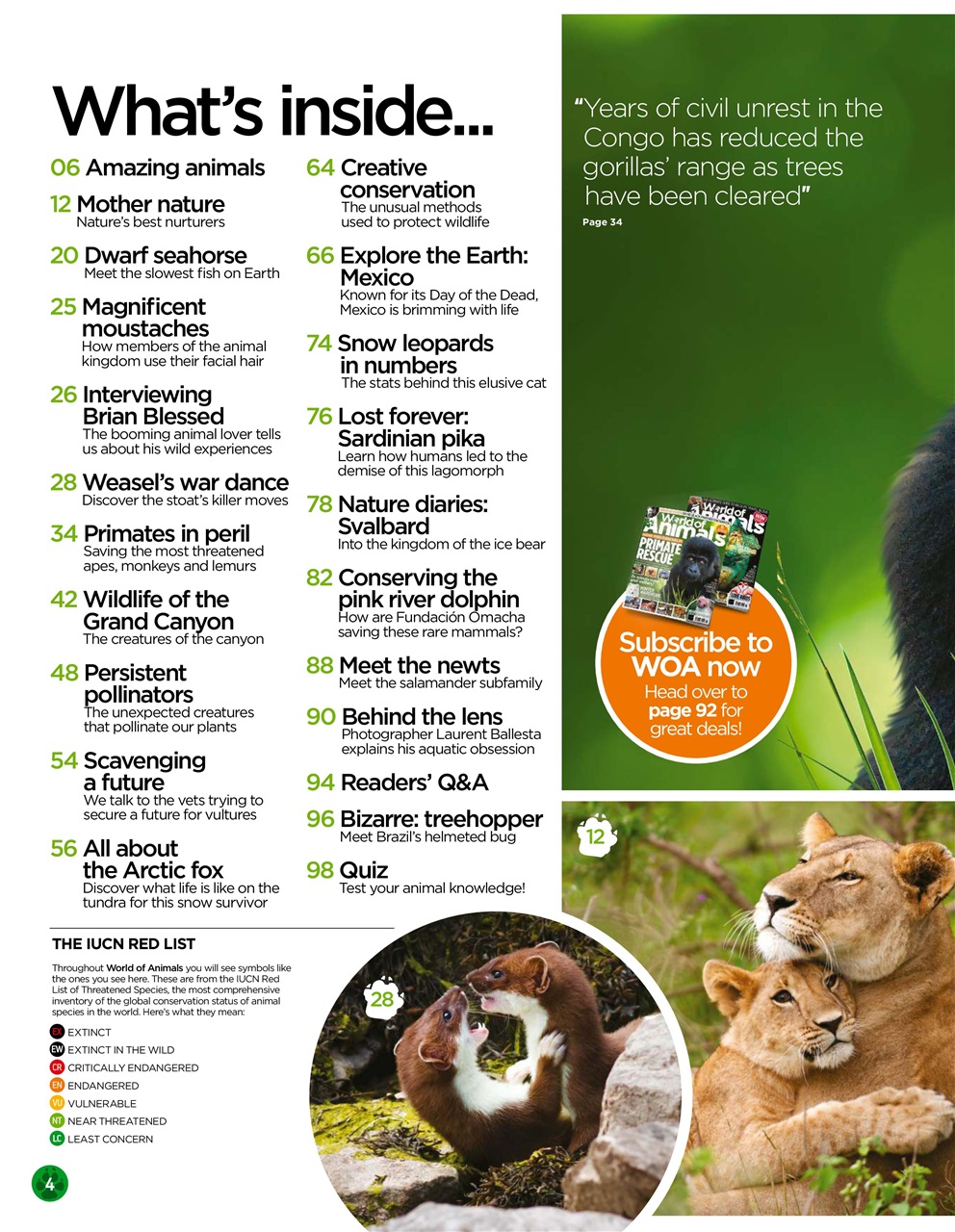 World of Animals Preview Pages