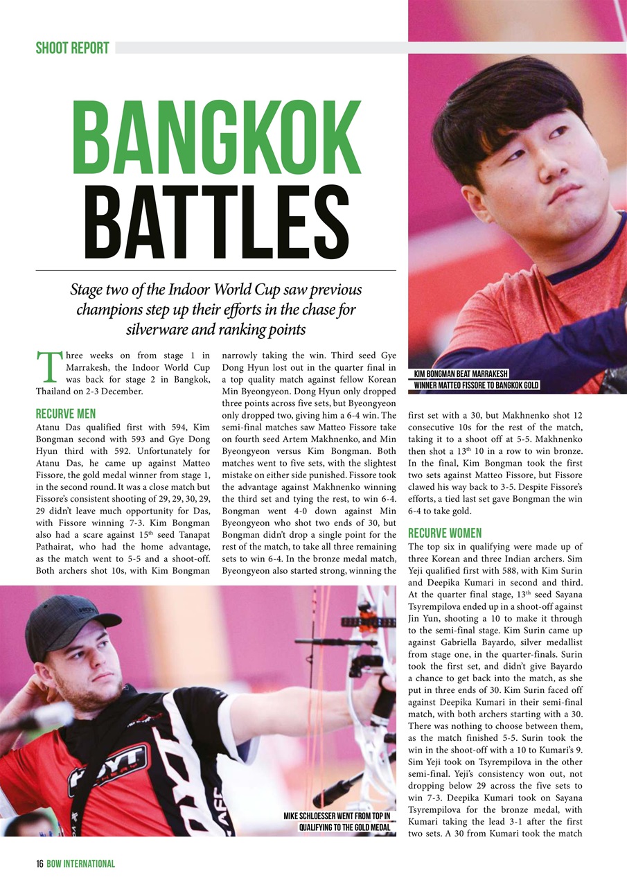 Bow International Preview Pages