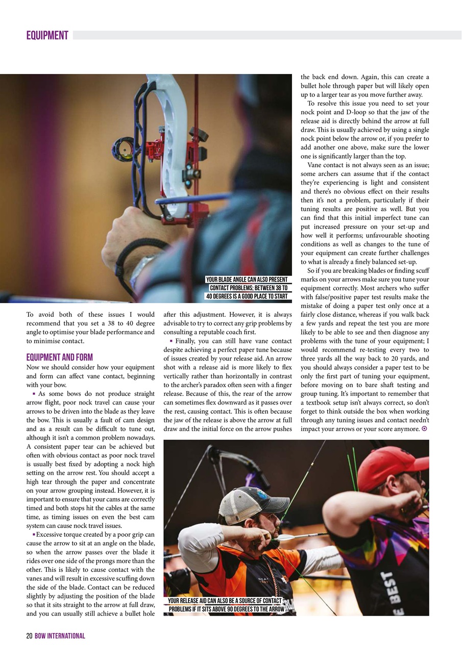 Bow International Preview Pages