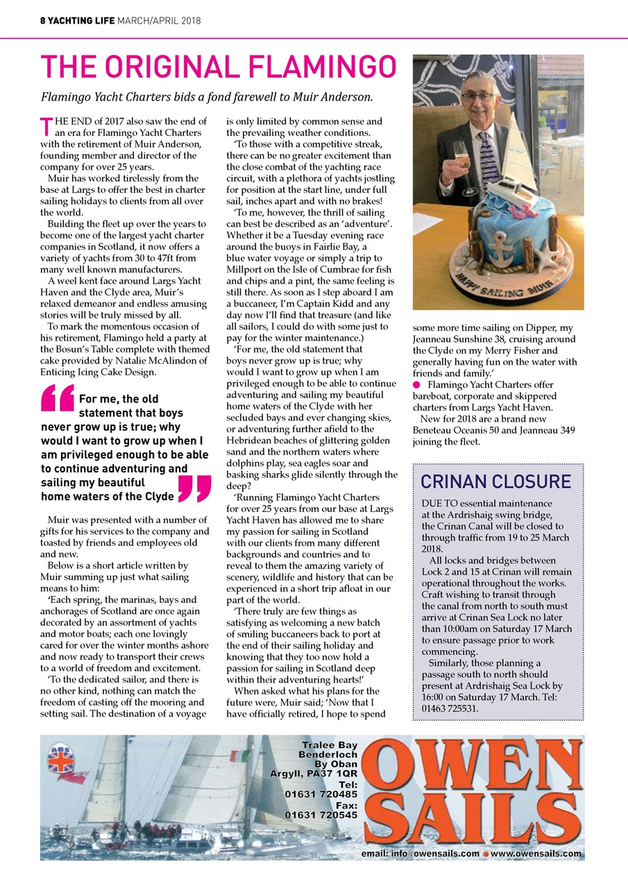 Yachting Life Preview Pages