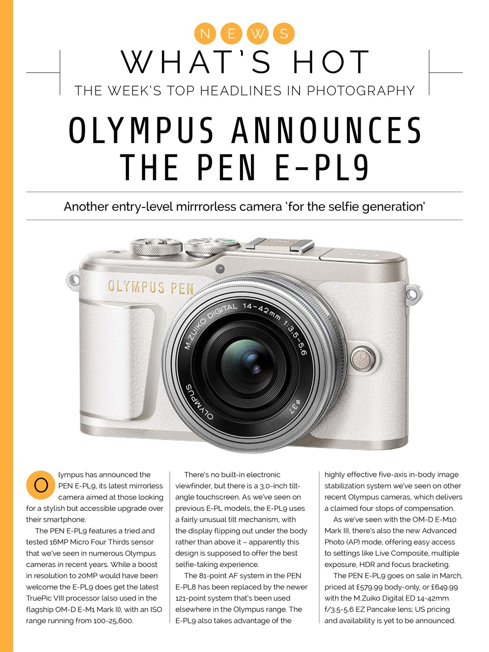 Photography Week Preview Pages