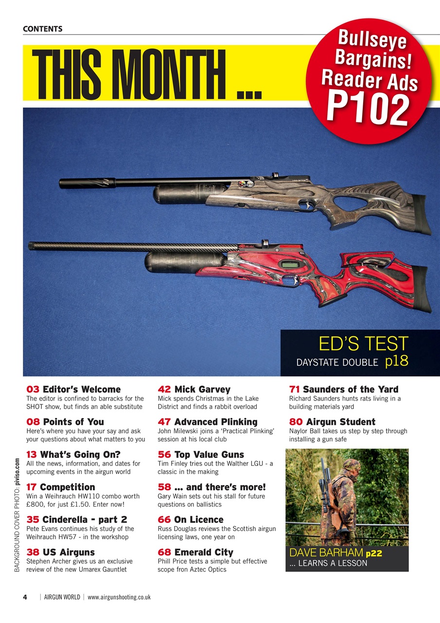 Airgun World Preview Pages