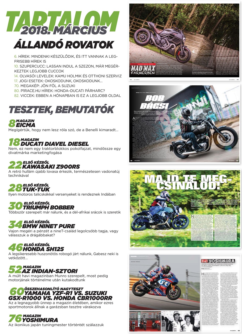 SuperBike Hungary Preview Pages