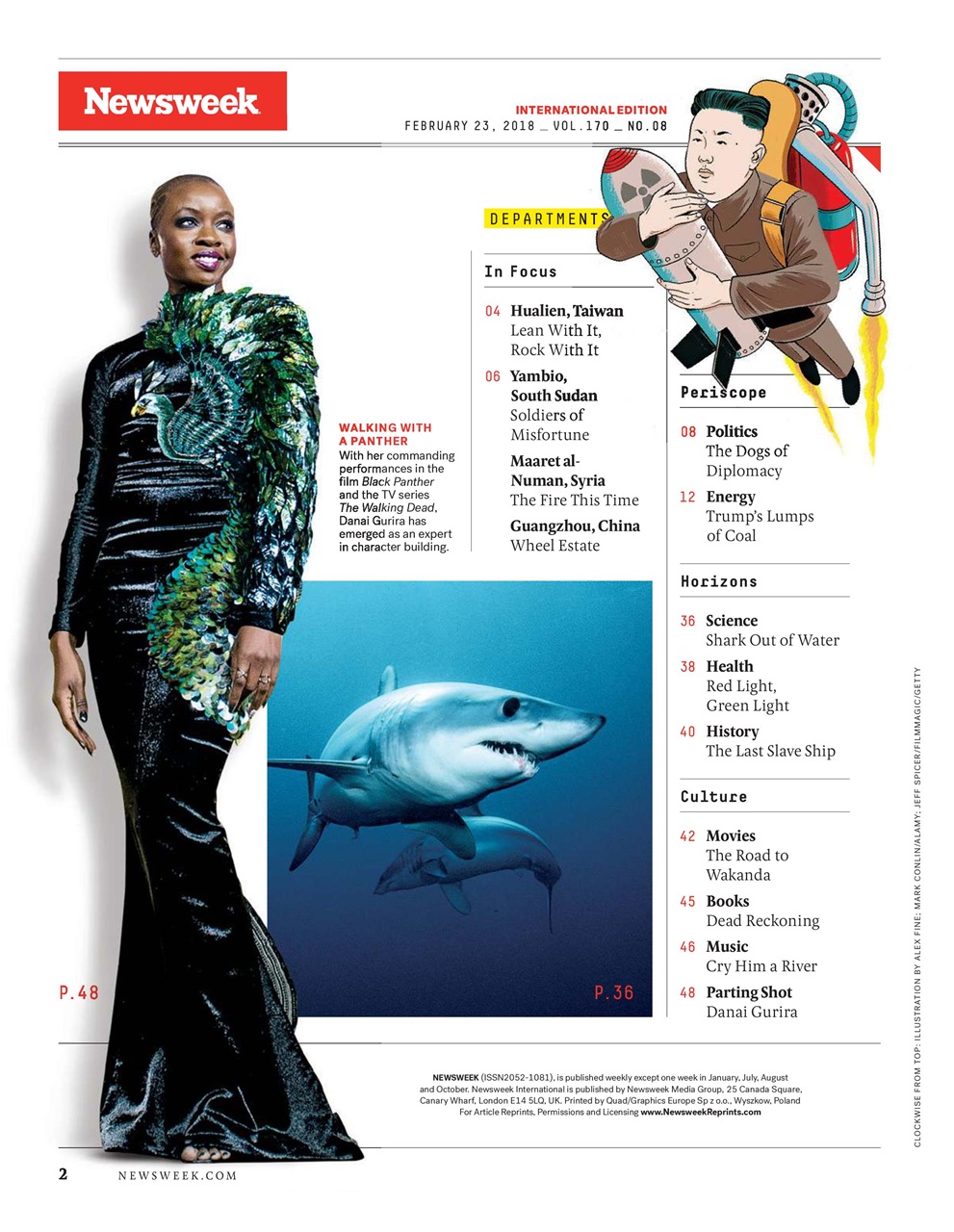 Newsweek International Preview Pages