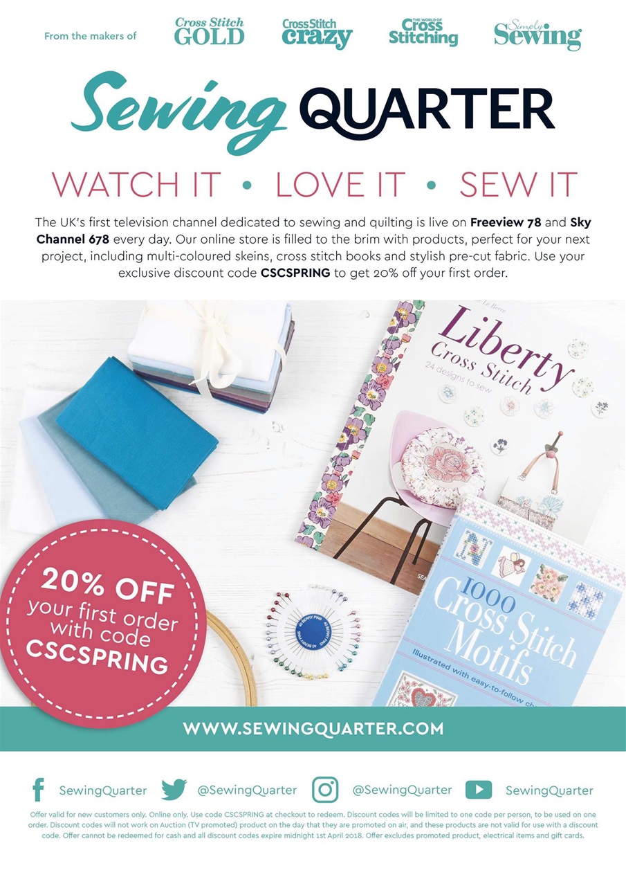Cross Stitch Crazy Preview Pages