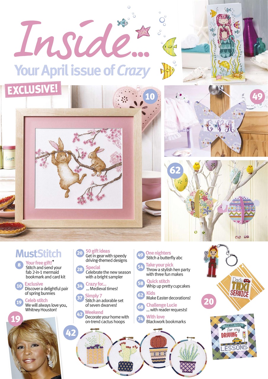 Cross Stitch Crazy Preview Pages